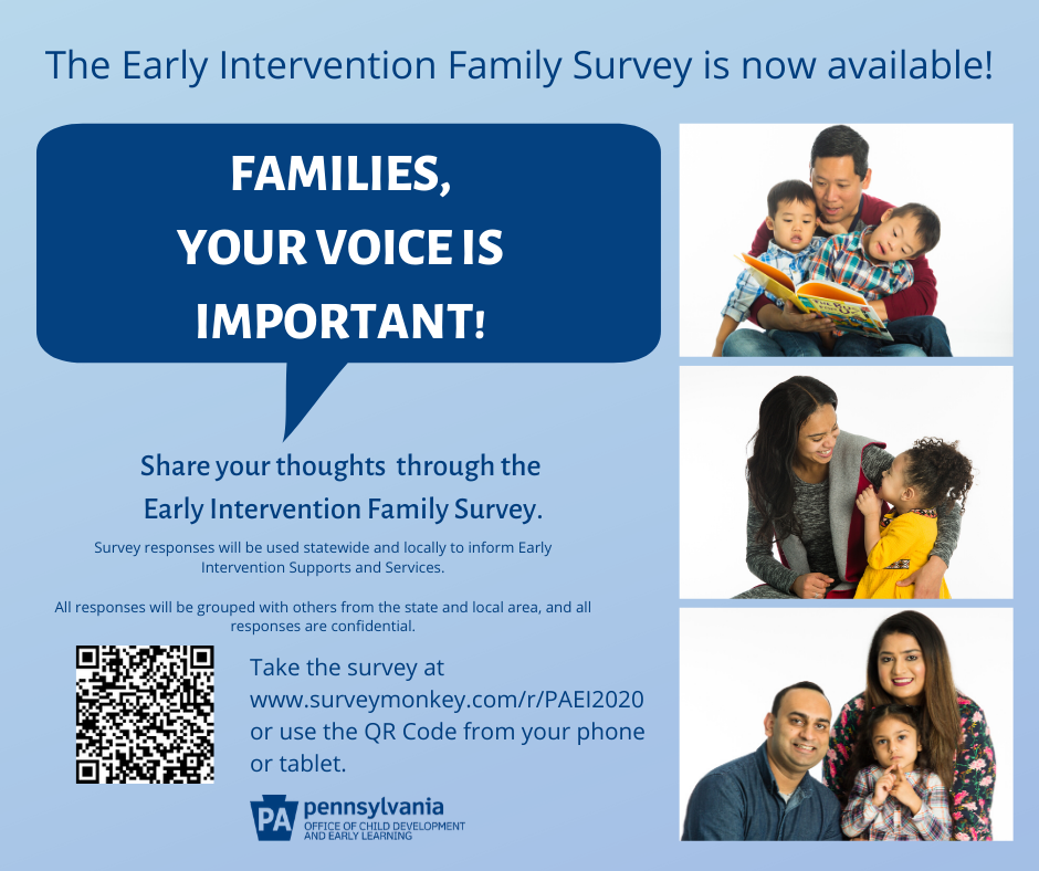 EI Family Survey Flyer